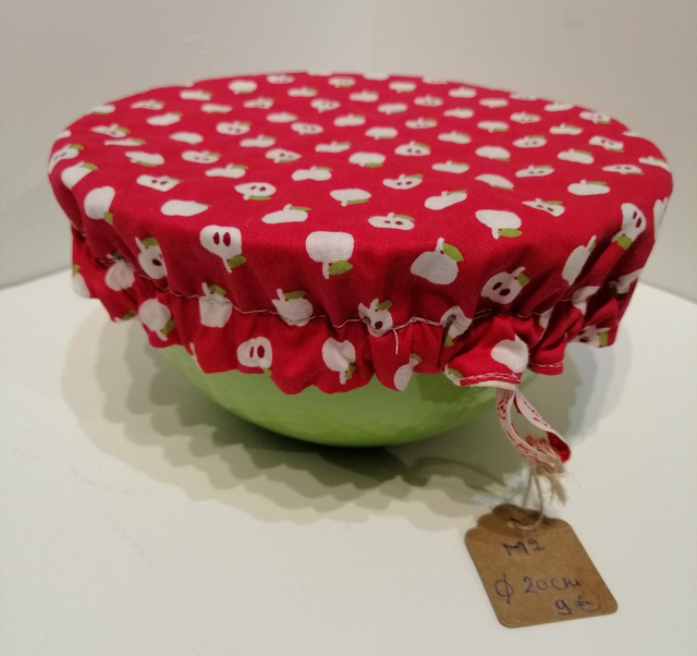 Charlotte M1 alimentaire en coton enduit (diamètre 20cm)