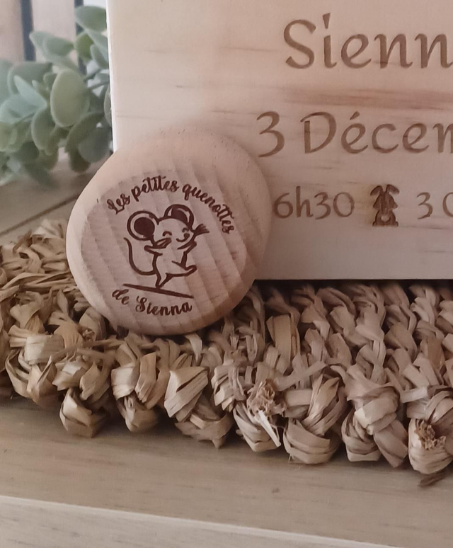 Boite à dents Gravée