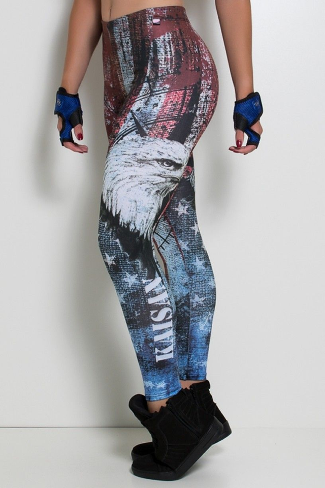 Calça Legging Sublimada American Dream | Kaisan