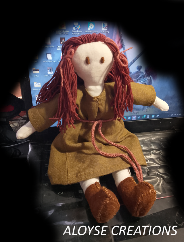 poupée de chiffon viking