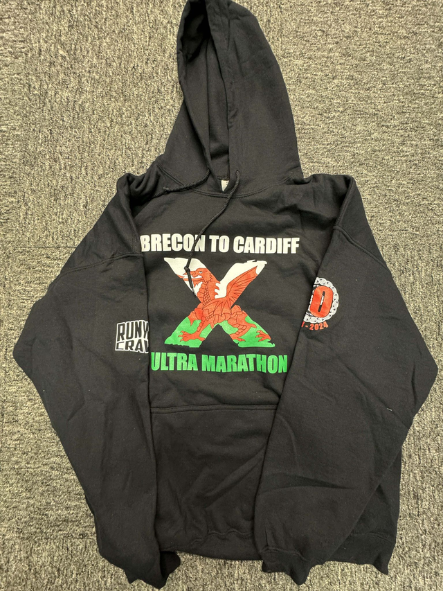 Brecon to Cardiff 2024 Xtreme Hoodie