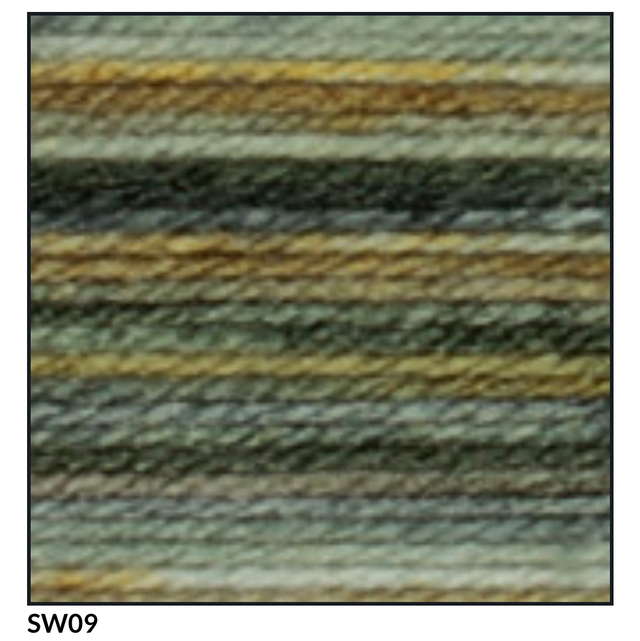 Stonewash DK SW09 Mustard Grey Mix
