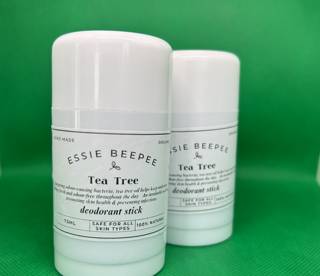 Tea Tree Homemade Natural Deodorant Stick - 75ml