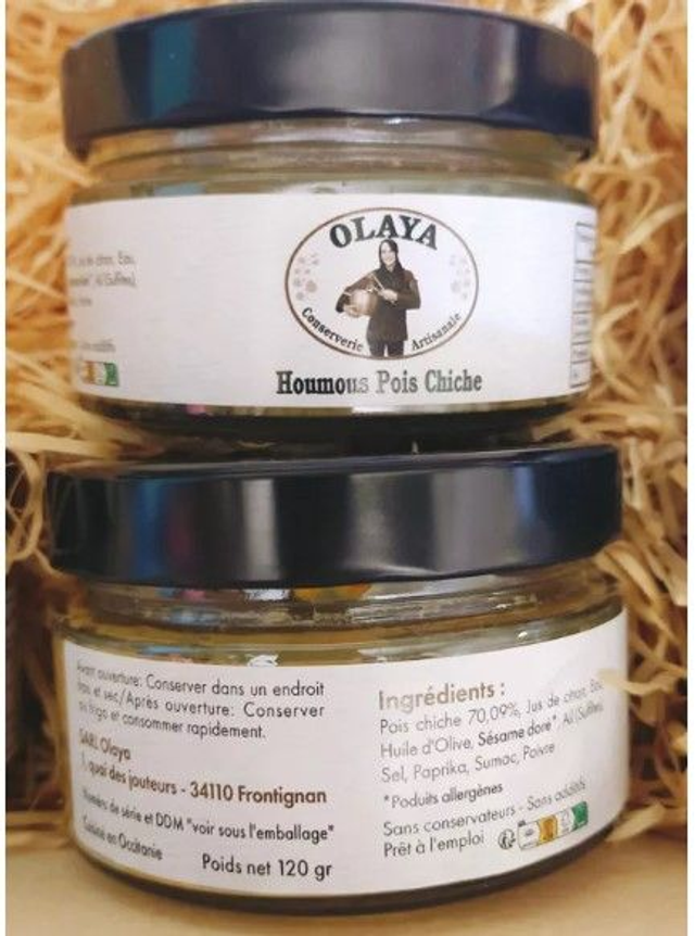 Houmous Pois chiche 120g