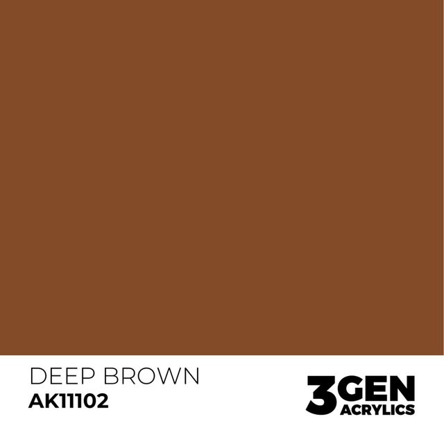 3rd Gen. Acrylics 102 Deep Brown