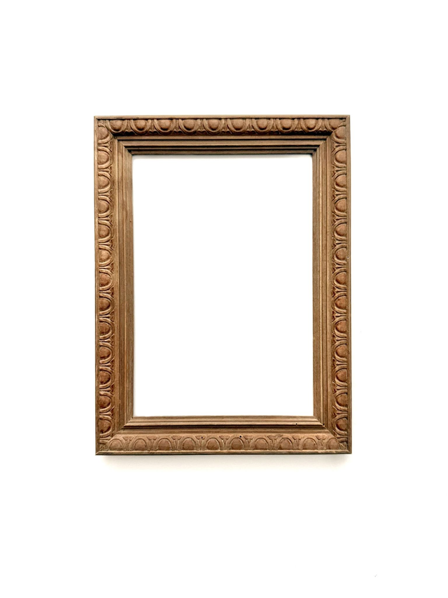 Ancien cadre bois A5