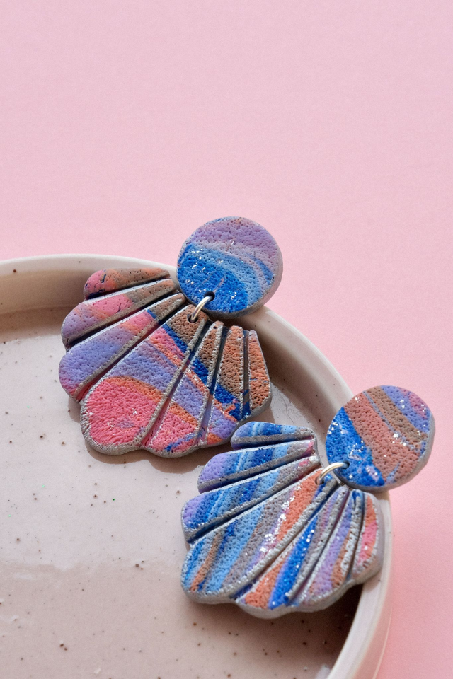FUGITIVES - boucles d'oreilles #16