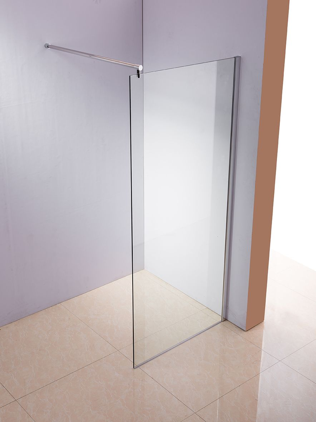 Duschabtrennung, 100x200x100cm, rechteckig, Klarglas