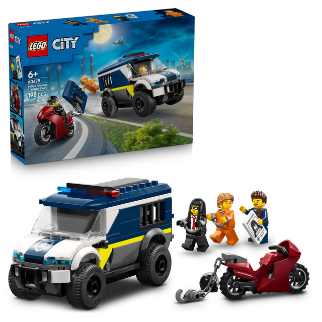 LEGO 60479 City Gefangenentransporter