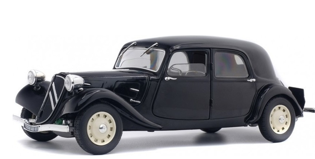 Citroën Traction 11 CV schwarz 1937 Solido 1:18