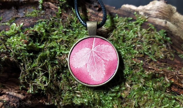 Colliers Empreintes Végétales