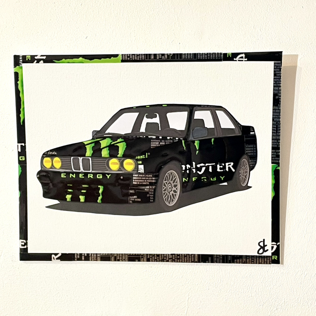 Tableau BMW E30 vintage 