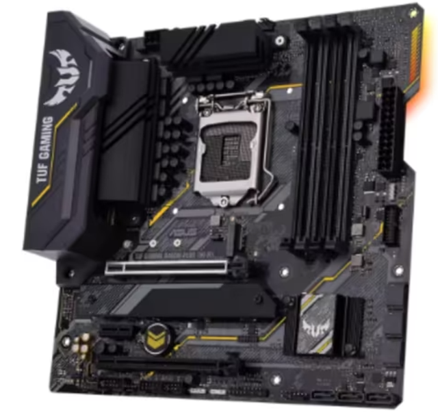 ASUS TUF GAMING B460M-PLUS Moederbord met LGA 1200
