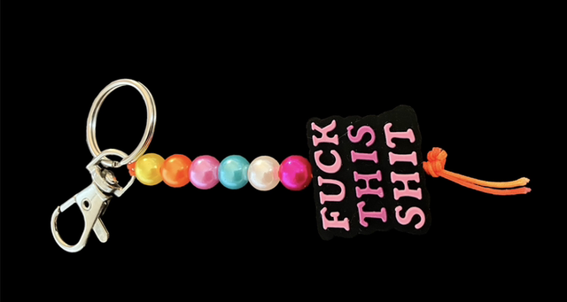 Sweary Keychain/Bagcharm