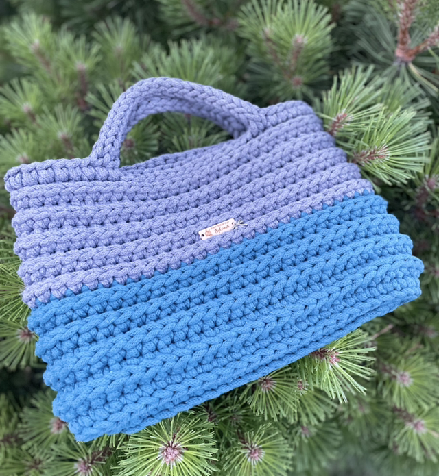 Sac à main au crochet - Modèle Amaryllis