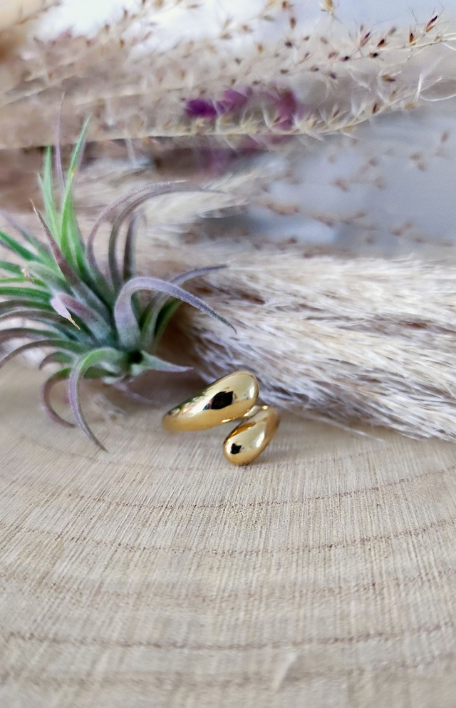 Bague Élégance acier