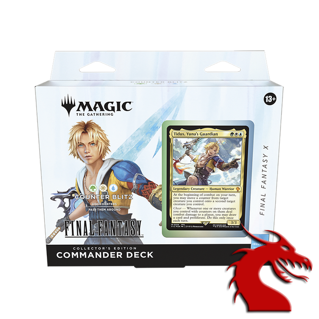 MTG - U/B Final Fantasy Commander Deck - Counter Blitz (Collectors Edition)