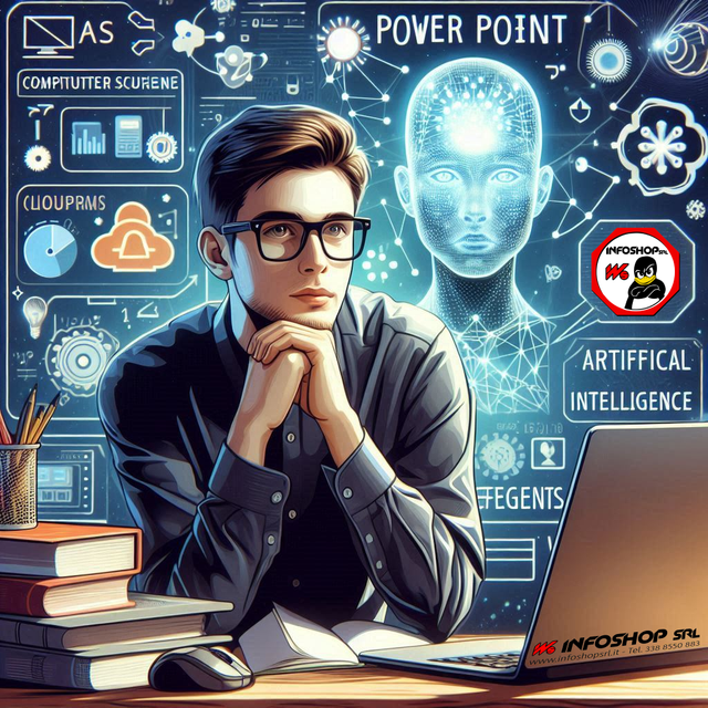 Corso MS Power Point ed Intelligenza Artificiale - Aula Corsi INFOSHOP SRL