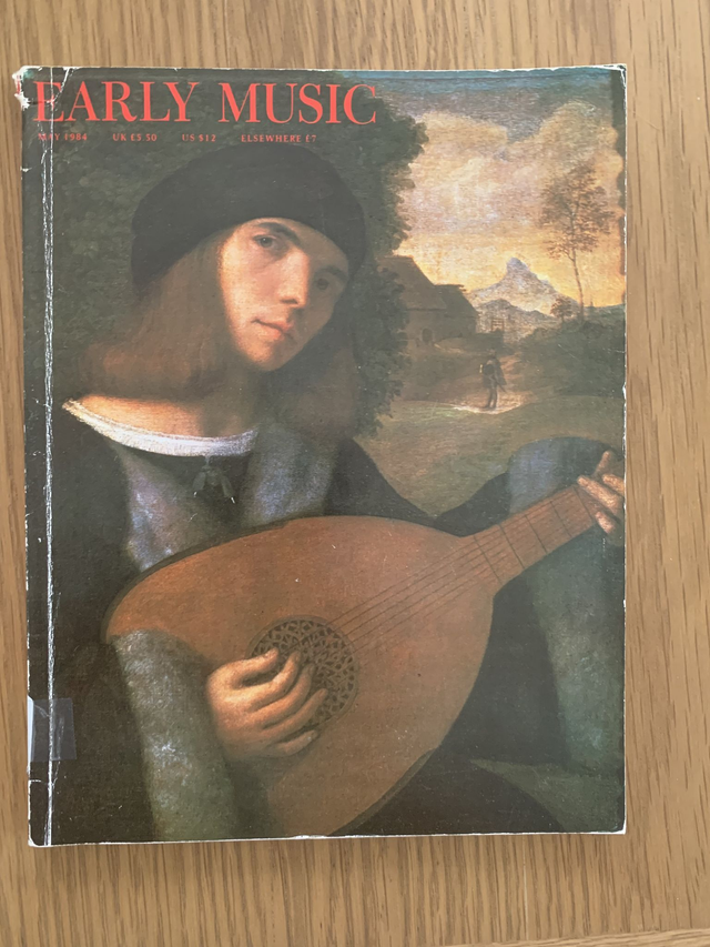 Early Music May 1984