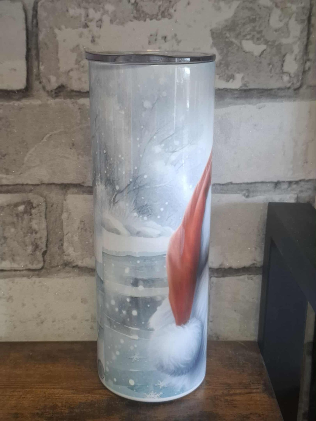 Gourde Canette Noël Samoyède