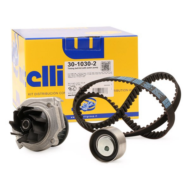 METELLI 30-1030-2 Kit cinghia distribuzione, pompa acqua FIAT Grande Punto (199) (Anno di produzione 06.2005 - ..., 65 - 78 CV, Benzina (GPL)