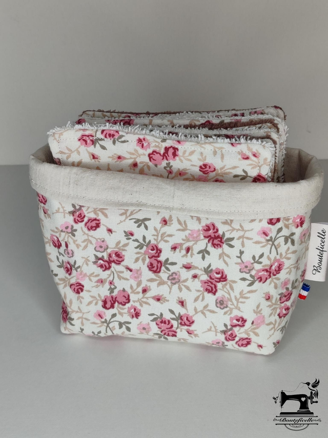 Lingettes lavables &quot;SHABBY CHIC&quot;