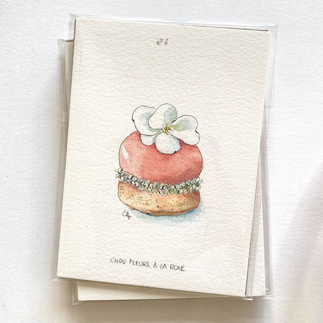 Vente d'originaux - A6 - Les gourmandises