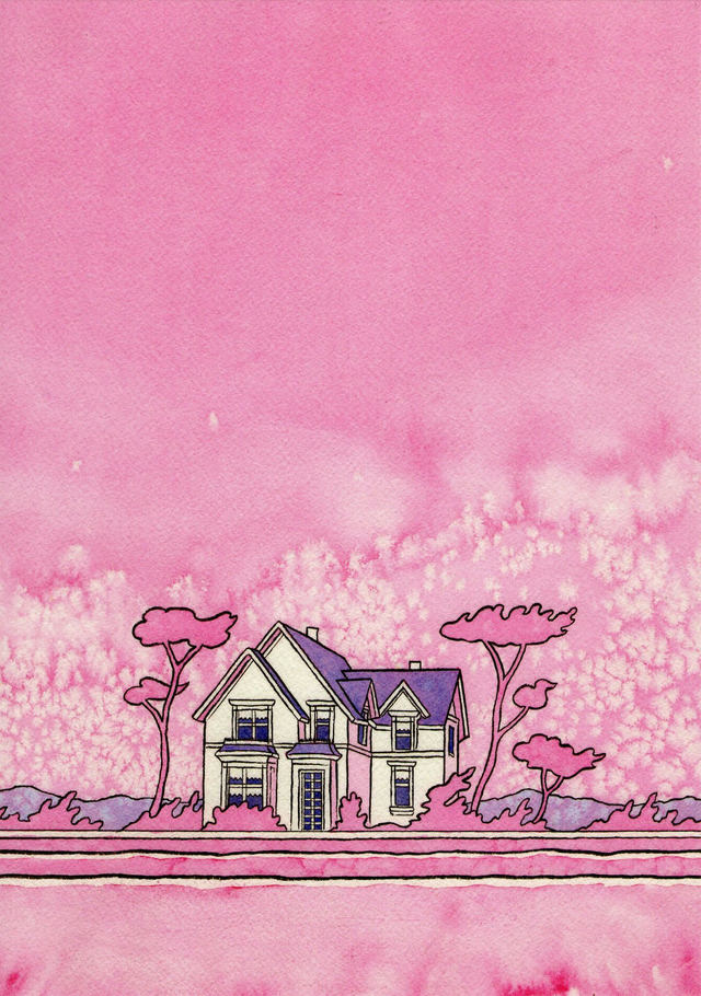 La maison des vagues, tirage A4