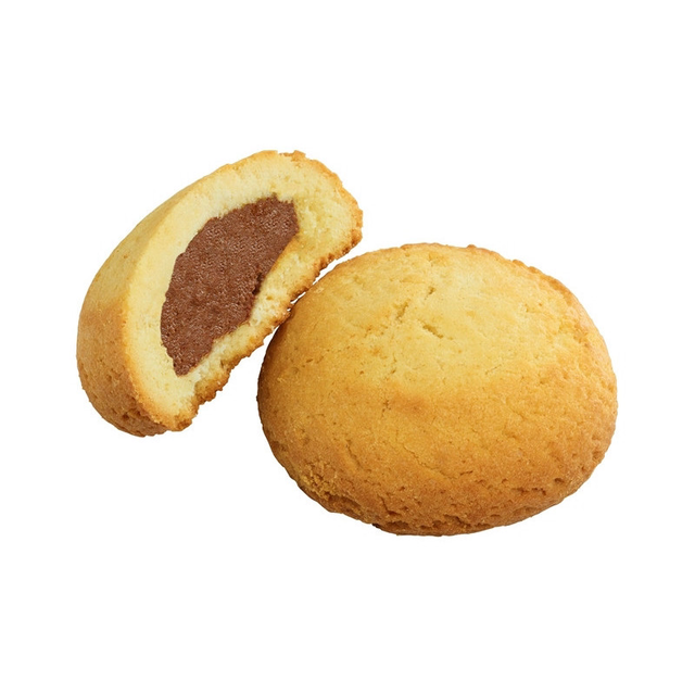 Biscuit Fourré à la Pâte à Tartiner Noisette Chocolat Bio - 30€/kg