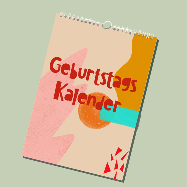 Mehrjähriger Kalender Format A4 