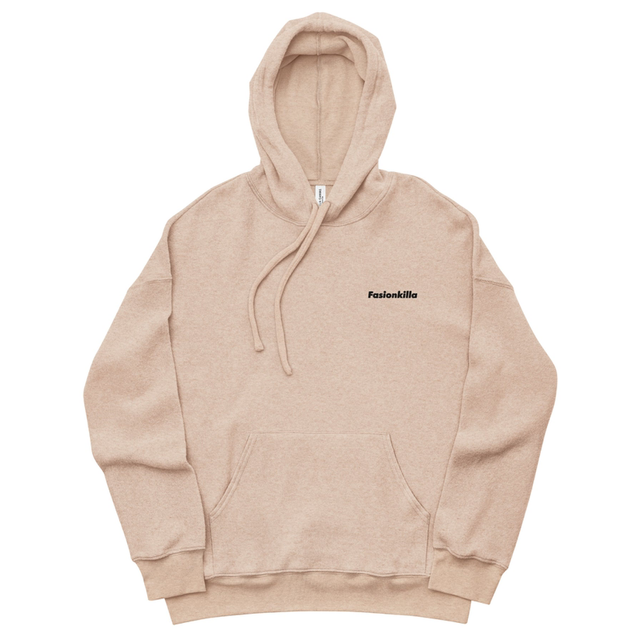 Unisex sueded fleece hoodie Fasionkilla 