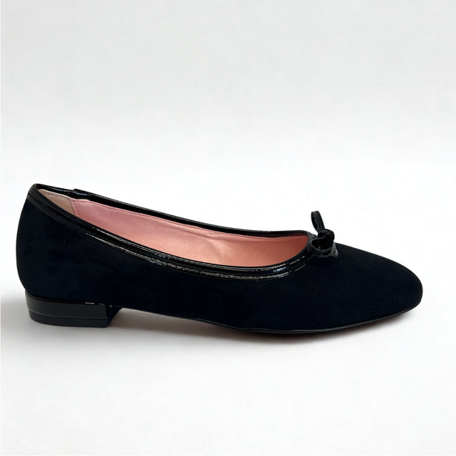 3512 VELVET NERO/VERNICE NERA T.10