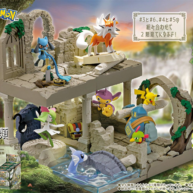 [SC] RE-MENT Pokémon - Collection Old Castle Ruins