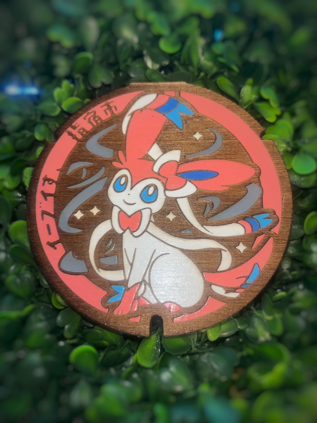 Plaque pokémon nymphali.