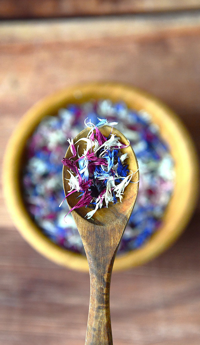 Pétales de Bleuet mélange