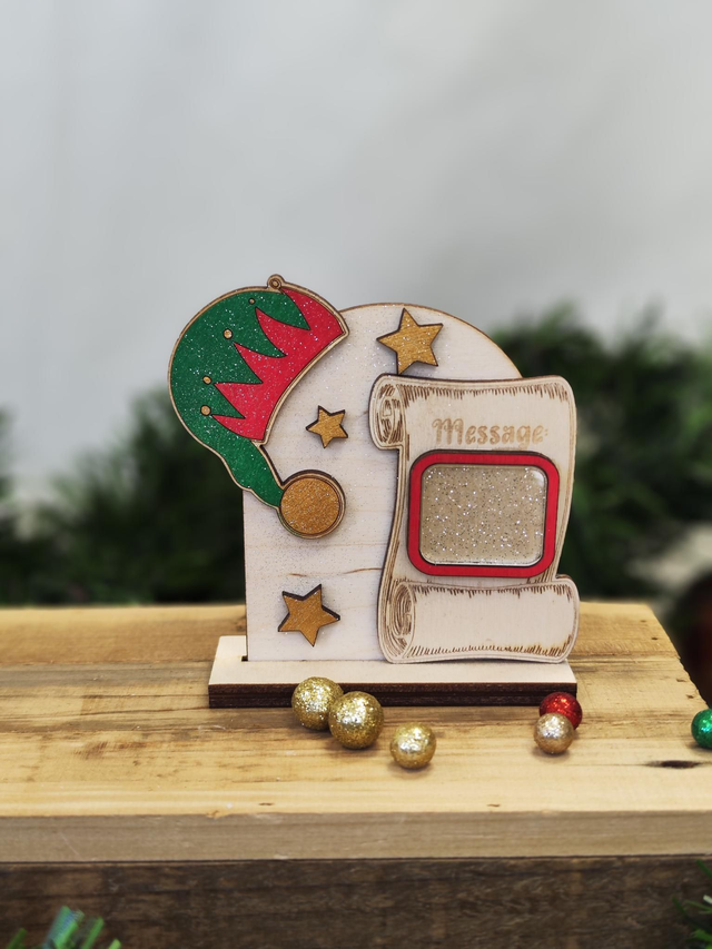 Mini arche lutin message