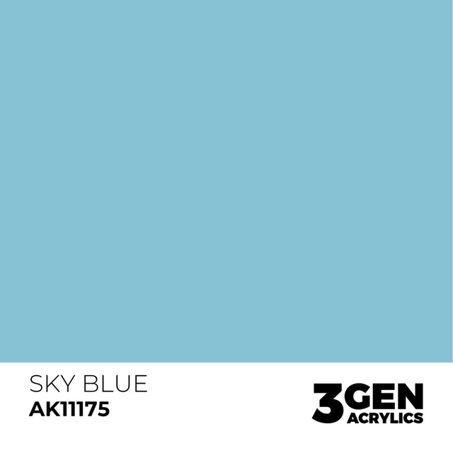 3rd Gen. Acrylics 175 Sky Blue