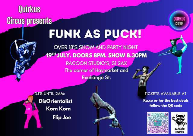 Funk as Puck - Circus Cabaret Show