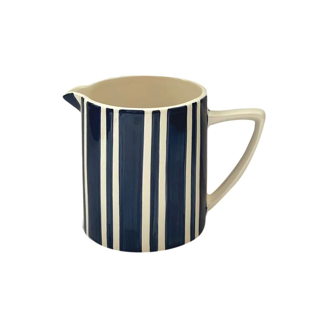 Pichet rayure pm bleu
