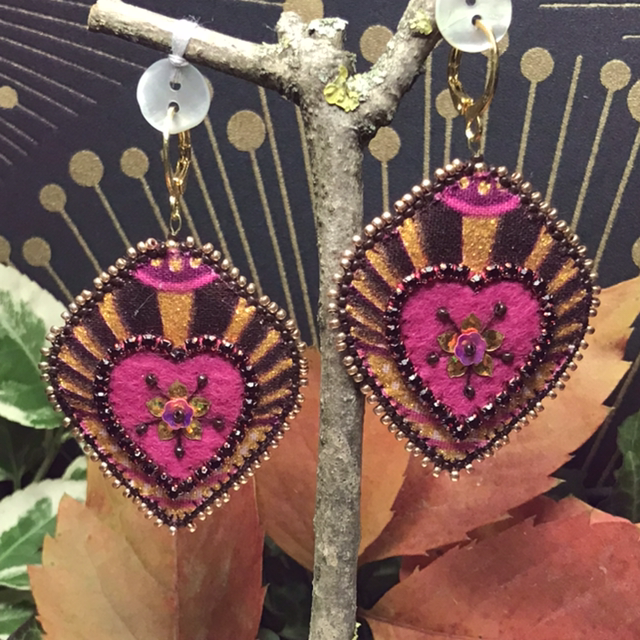 Bo wax rose/framboise/or