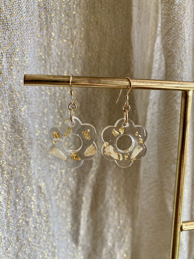 BO fleurs simples petites - pétales de rose