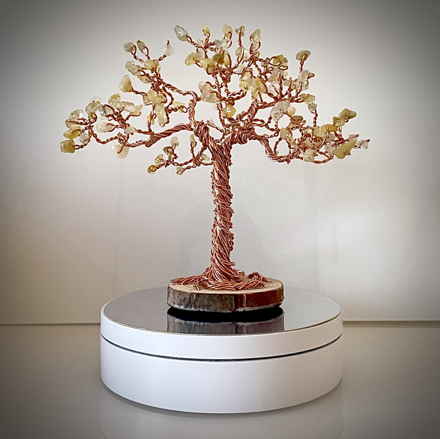Arbre Citrine Naturelle 