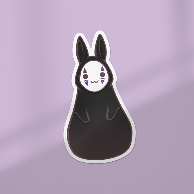 Sticker LAPIN SANS VISAGE