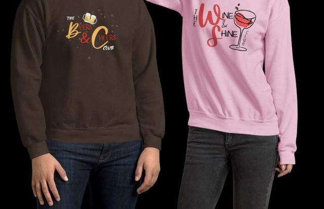 The Beers and Cheers Club Sweatshirt