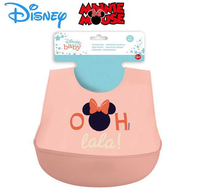 BABERO SILICONA MINNIE