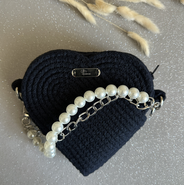 Sac Saphia bleu marine - petit modèle 