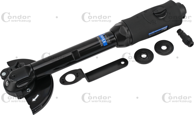 Druckluft-Trennschleifer, 1 PS Motor, extra flacher Kopf