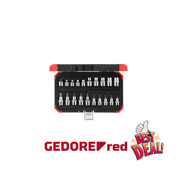 Steckschlüssel-Satz 1/2" TX 20-teilig R68003020 