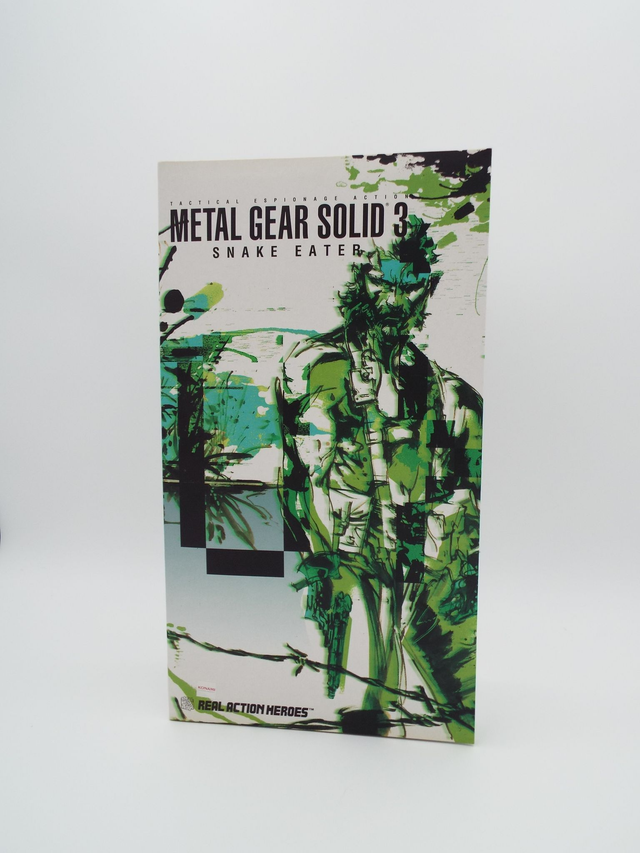 Metal Gear Solid 3 Snake Eater figure Real Action Heroes Medicom Toy ( Rare ) 