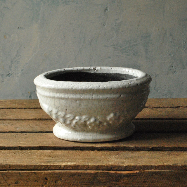 Ornate Chunky Oval Planter